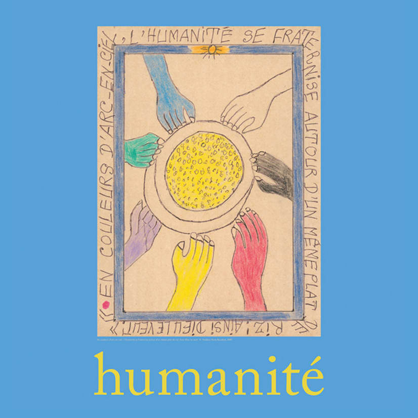 The exhibition humanity, drawn from the agnès b. Collection
